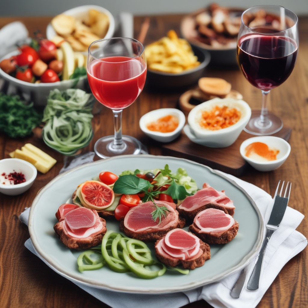 Delicious food pairing