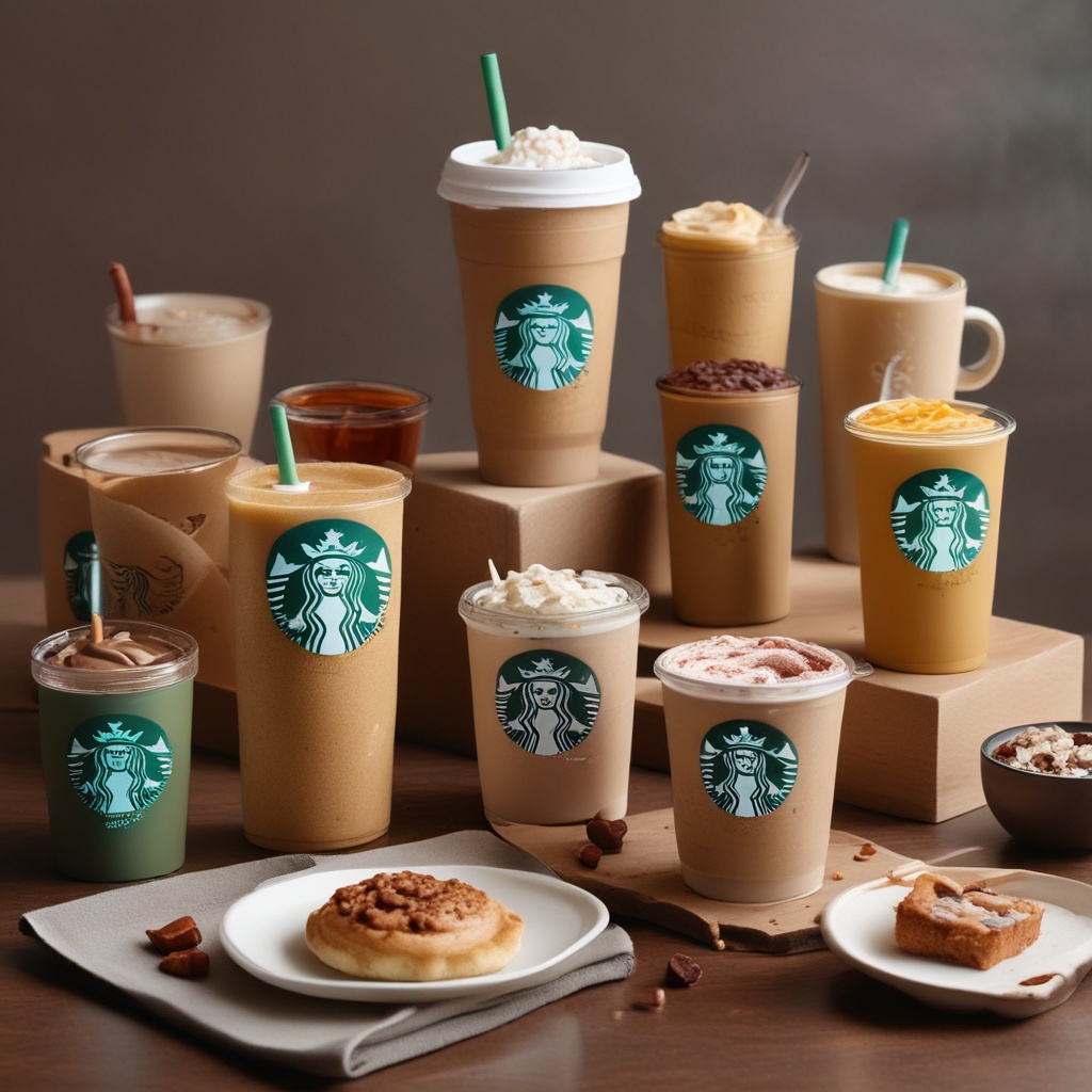 New Starbucks products